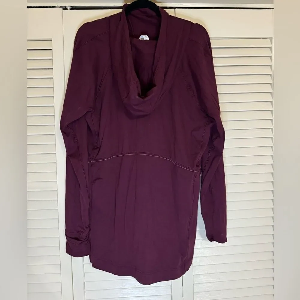 Women’s Lululemon 1/4 Zip Hooded Jacket Sz 14